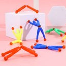 Kids Mini Flexible Vent Gift Flip Sticky Wall Climb Men Somersault