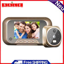 Video Peehole Doorbell Camera Electronic Night View Home Security Door Viewer