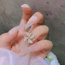 Flash Luxury Accessories Nail Art Decoration Double-layer Rotating Windmill