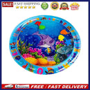 Inflatable PVC Dolphin Water Mat Thicken Cushion Early Education Baby Water