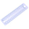 1pc Professional Knitting Needle Gauge Plastic Inch cm Home Sewing Ruler Tool