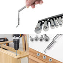 20Pcs 1/4" Magnetic Hex Head Allen Wrench Screwdriver Drill Bit Set Metric & SAE