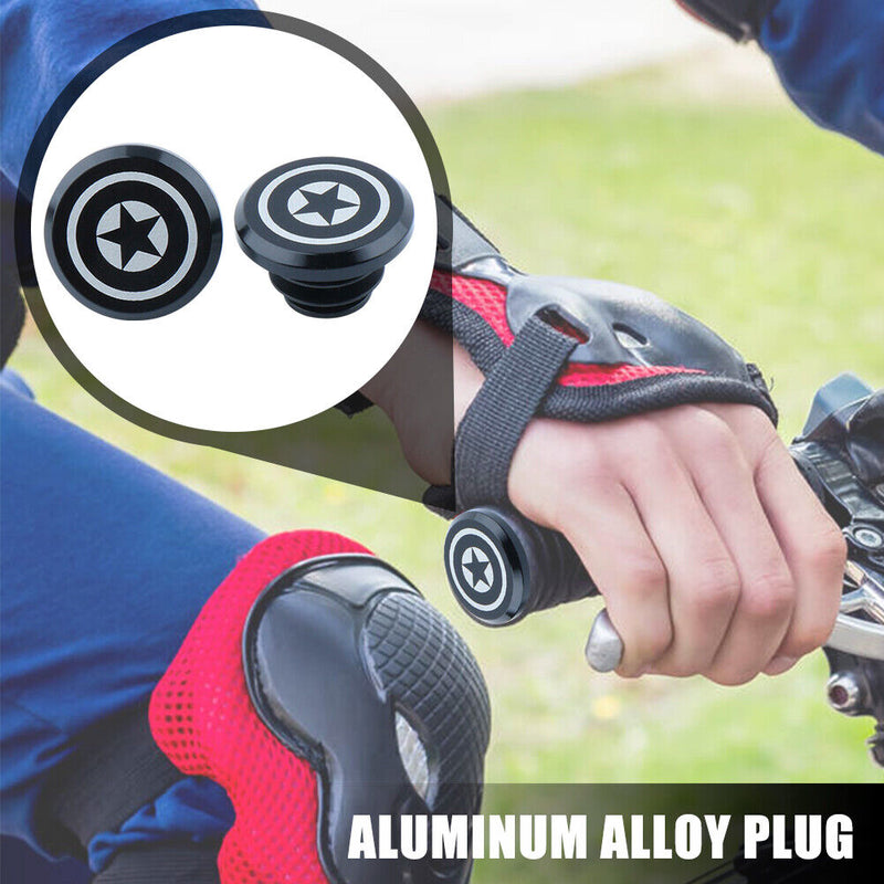 Aluminum Mountain Road Folding Bike Handlebar End Caps Plugs Cycling Parts 1P