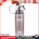 Plastic Spray Cool Summer Sport Water Bottle Portable Drink Kettle (Black) Newly