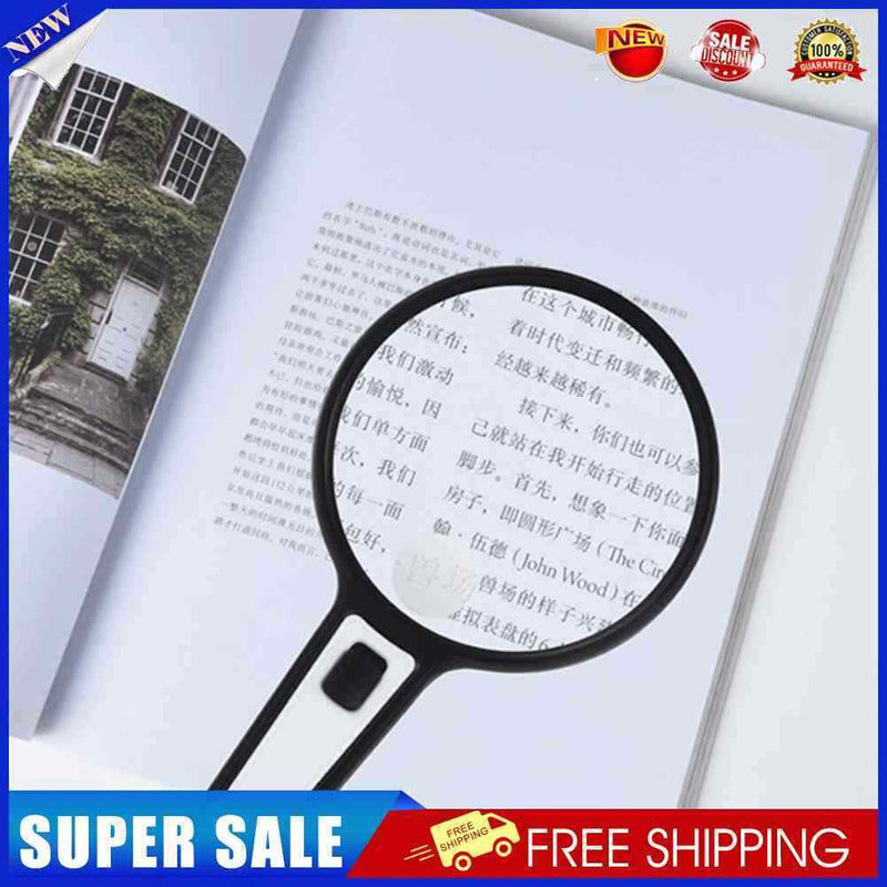 10X 20X Handheld Magnifying Glass Magnifier Glass Lens for Jewelry Inspection