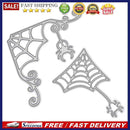 2pcs Halloween Spider Web Scrapbooking Album Embossing Cutting Die Stencils