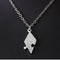 Jewelry Puzzle Piece Best Friend Necklace Bff Friendship Necklace Stitching