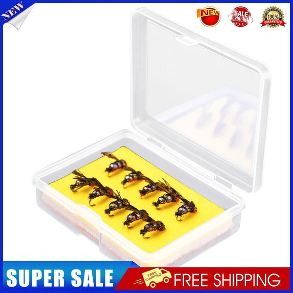 10x Sequins Fly Fishing Lures Artificial Bait Flies with Barbed Hook (14)