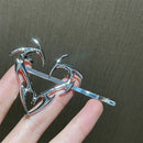 Women Hair Ornament Hair Accessories Barrettes Love Heart Hair Clip Hairpins