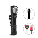 XHP50 LED Headlight Magnetic USB Rechargeable Headlamp Flashlight Torch