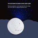 Kids Soft Pentagram Soothing Plush Toys Musical LED Projector Night Lamp Newly
