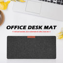 Office Computer Table Mat Keyboard Felt Laptop Cushion Mouse Pad (Grey) Newly