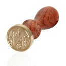 Sealing Wax Classic Initial Wax Seal Stamp Alphabet Letter N Retro Wood