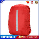 Reflective Waterproof Bag Rain Cover Outdoor Safety Covers (Red 60L)