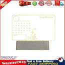 Acrylic Night Light Message Writing Board Home Bedroom Table Lamp (Square) Newly