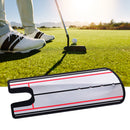 Golf Putting Practice Mirror Training Golf Eye Line Putter Swing Trainer