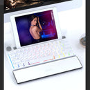 61 Keys Anti Slip Office Gaming Keyboard Wrist Rest Support Pad (White) Newly