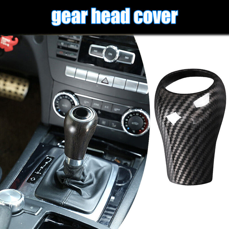 Plasitc Shifter Lever Stick Knob Cover for Mercedes Benz A C E G GLS GLK Clas