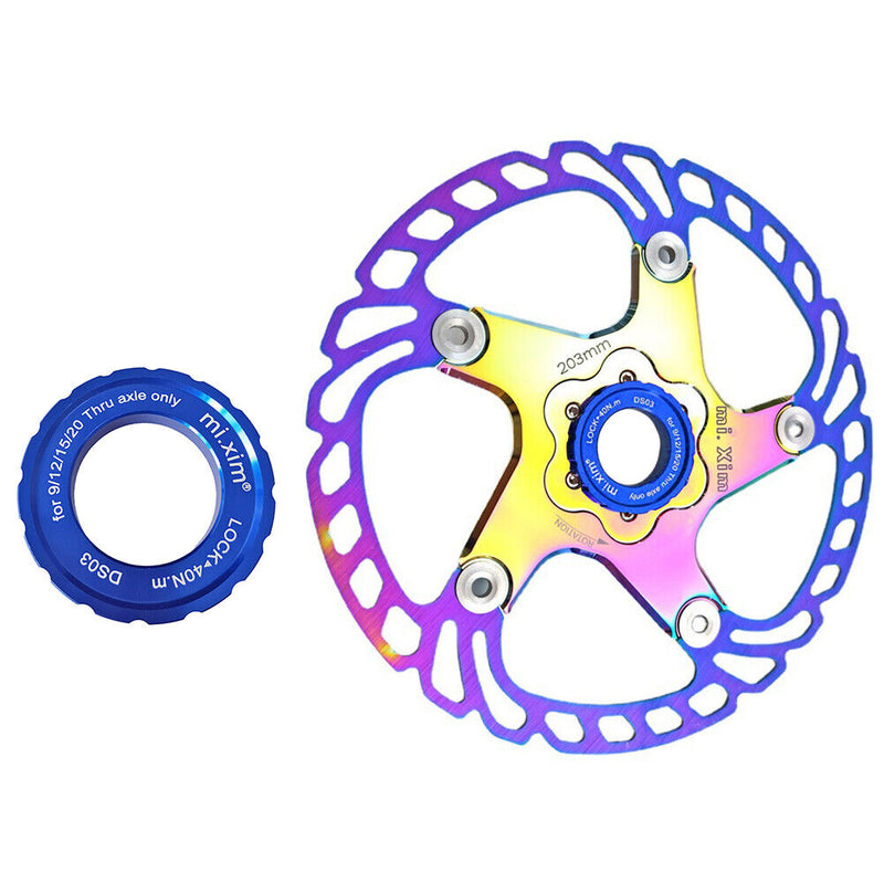 Bicycle Center Lock Conversion Hub Adapter Disc Brake Rotor Cycling Accessori