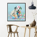 5D DIY Full Drill Diamond Painting Color Animal Cross Stitch Embroidery (01