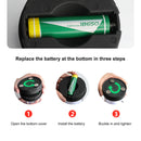 LED Camping Lantern - Solar & USB Charging Outdoor Emergency Light (White)