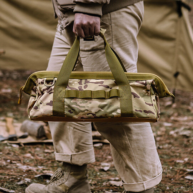 Waterproof Sport Gym Bag Outdoor Molle Camp Hiking Backpack (CP Camouflage)