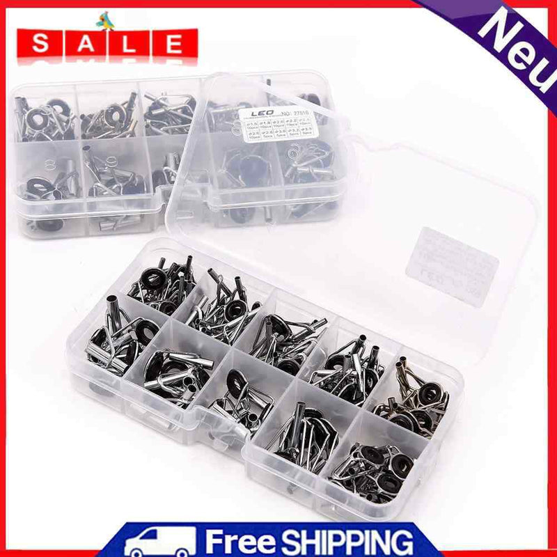 80 x lace ring set rod ring guide rings end ring lace rings for fishing rod