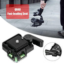 QR40 Camcorder Tripod Monopod Ball Head Quick Release Plate for DSLR Camera Cam