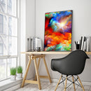 Handmade Rainbow Clouds 5D DIY Full Round Drill Drawing Kit Art Diamond Painting