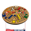 Fast Track Board Games - Wooden Board for Teens Intellectual Development