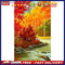 Autumn Maple Forest Oil Paint By Numbers Kits DIY Craft Coloring Home Drawing
