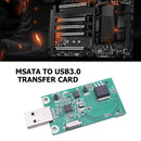 PC Computer MSATA SSD USB3.0 Converter Card Mini PCI-E Adapter Transfer Board