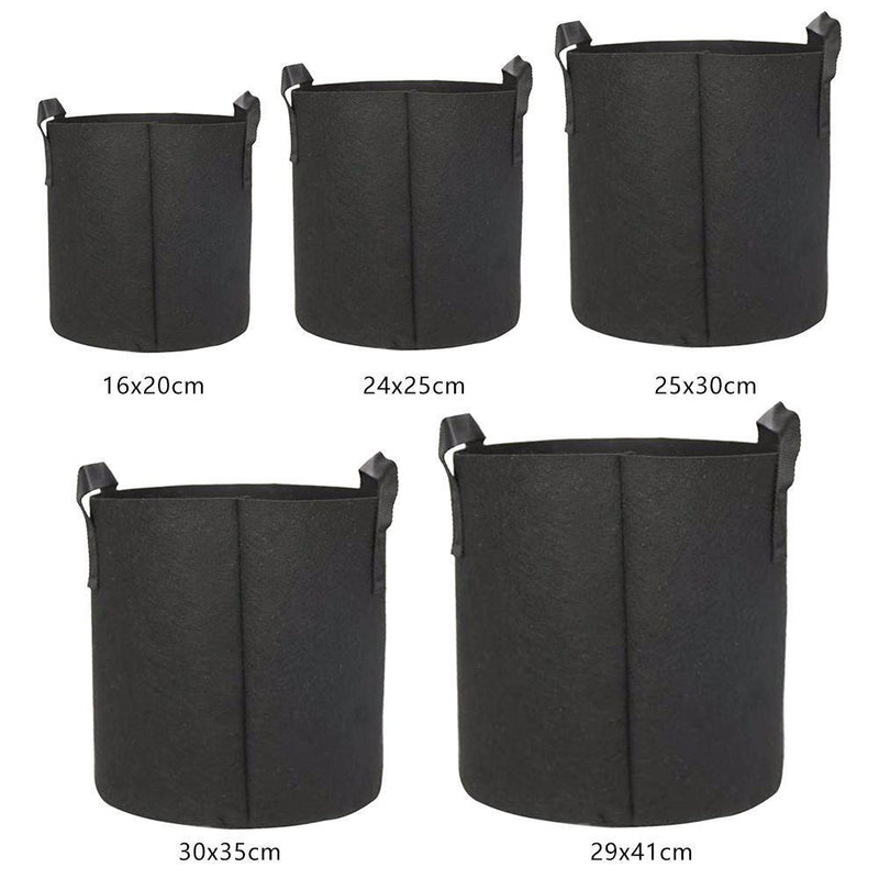 Potato Felt Planter Grow Bag Vegetable Tomato Garden Plant Pot (7 Gallon)