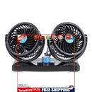 Mini Car Cooling Air Fan 5V USB Electric Cooling Air Fan for SUV Vehicles