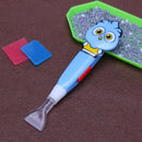 5D Diamond Painting Cross Stitch Luminous Point Drill Pen(Blue/6 Heads)