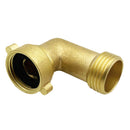 Hose Adapter Garden Hose Elbow Connector 90 Degree Brass Hose Joint Elbow