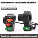 Electric Bicycle Ebike Turning Lamp Headlight Horn Switch Button Black