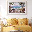 5D Diamond Painting DIY Beach Scenery Pictures Kits Full Drill Art Home Craft
