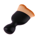 Makeup Brush S Shape Cosmetic Wine Glass Base Beauty Makeup Tools Brush Newly