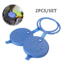 2pcs Tank Bottle Pot Cover for Peugeot 307 206 408 308 207/C-Triomphe/C2 CR
