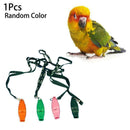 Portable Pet Bird Carrier Pigeon Training Whistle ABS H2M1 Black M3I8