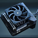 HX6200D Radiator 6 Heatpipe CPU Cooler Fan for Intel LGA 1700 1200 (Black) Newly