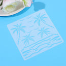 Wall Paint Ocean Sea Animal Painting Hollow Template 6x6Inch Creatures Stencil