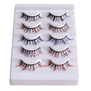 Eyelashes Spiky Manga Lashes Colored Lashes That Look Like Individual Clusters