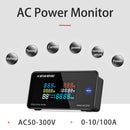 6 in 1 Color Display Digital Energy Meter (KWS-AC300-100A Solid Core CT) Newly