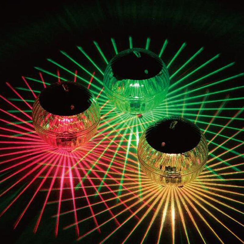 Magic Ball Solar Floating Light Waterproof Outdoor Pool Pond Decor (Warm)