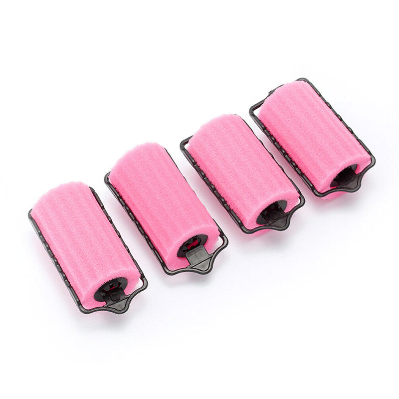 8pcs Hair Rollers Lazy Curler Soft Sponge DIY Curling Rod Hair Styling Tools