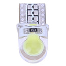 10pcs 12V T10 W5W Bulb White LED Lamp COB Silicone Shell Car Turn Side Lamp