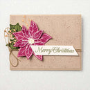 2pcs DIY Craft Cutting Dies Stencil Stamp Plant Flower Letter Embossing (C)