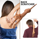 Wood Cat Relieves Itching on Back Portable Massager Backslap Back Scratcher